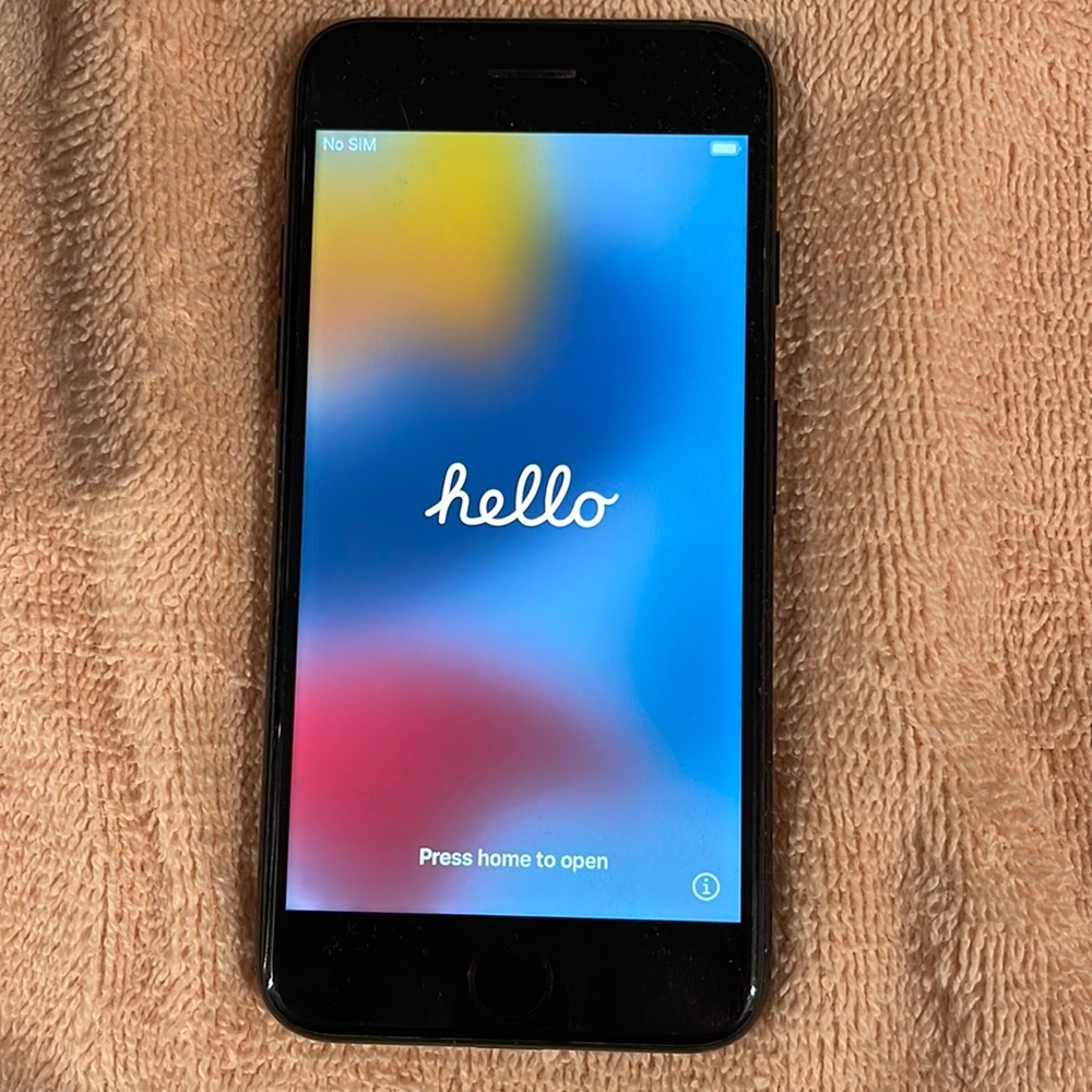 Black iPhone 7